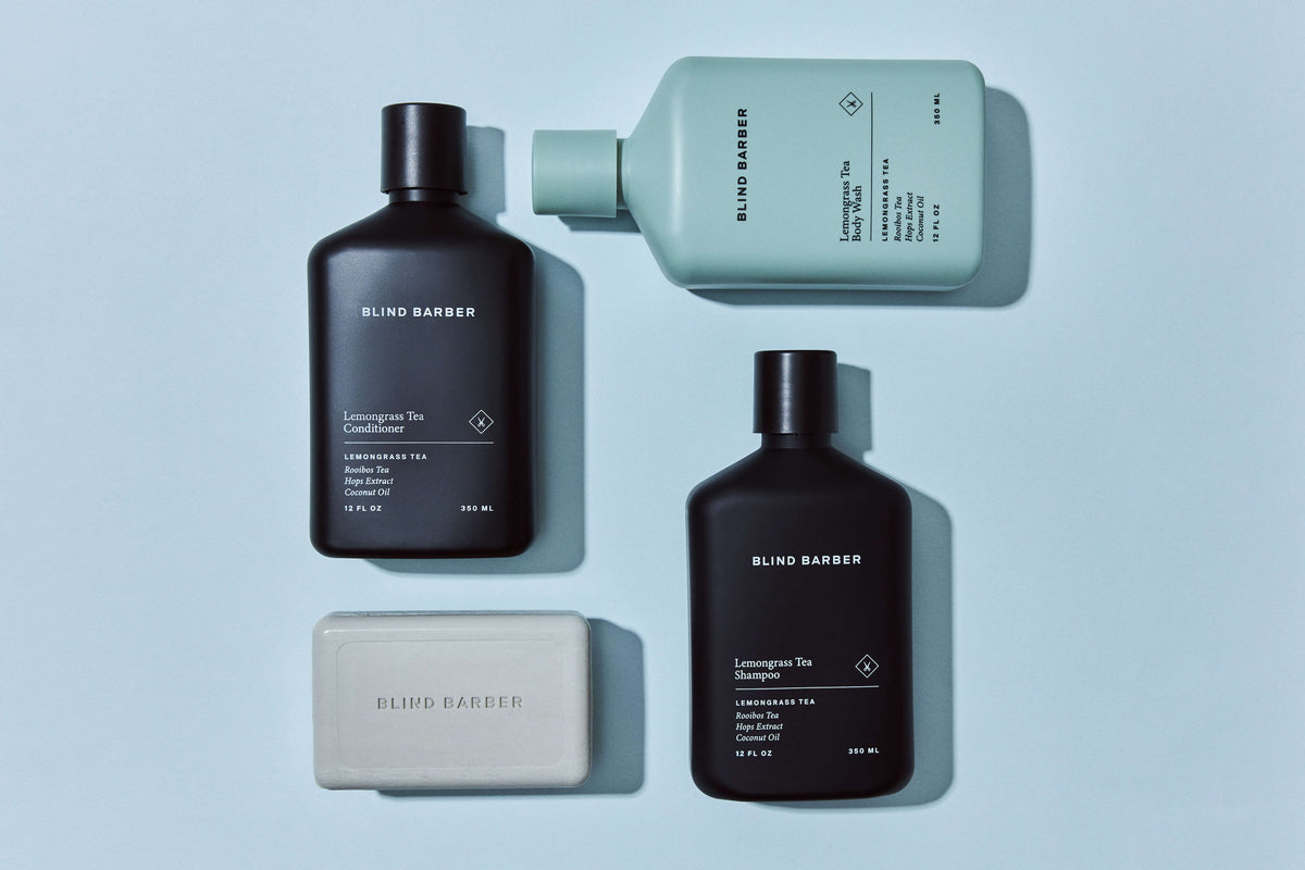 Blind Barber shower all products