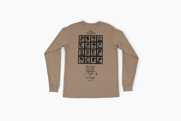 Trust Your Barber - Longsleeve T-Shirt by Blind Barber