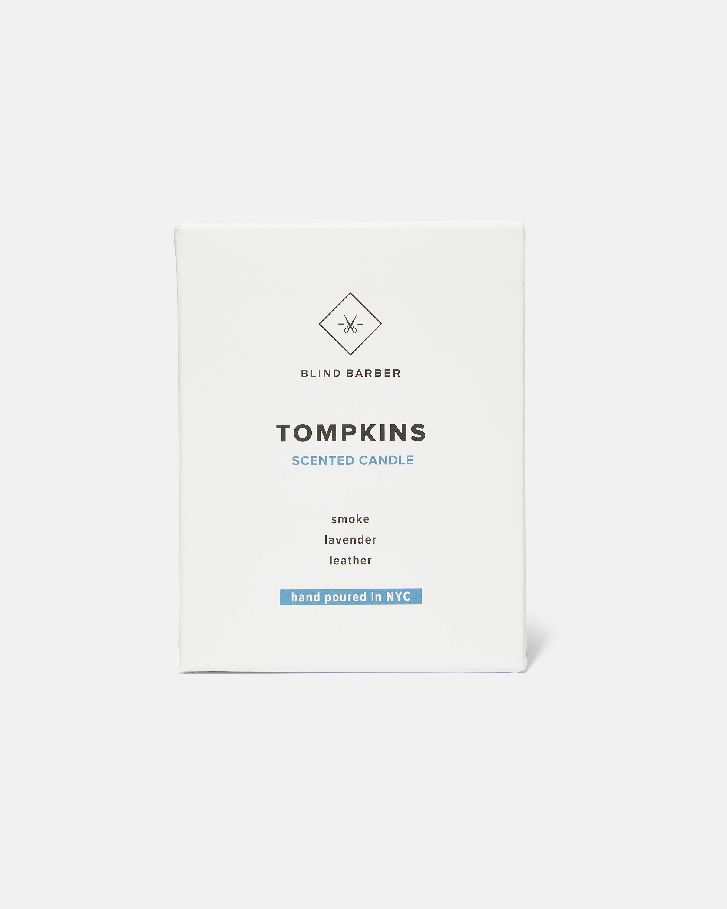 Tompkins Scented Candle by Blind Barber